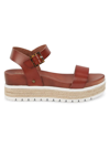 Mia Women's Kiera Platform Espadrille Sandals In Cognac