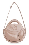 Homage Year Classic Ova Shoulder Bag In Mocha