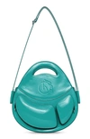 Homage Year Classic Ova Shoulder Bag In Bright Blue