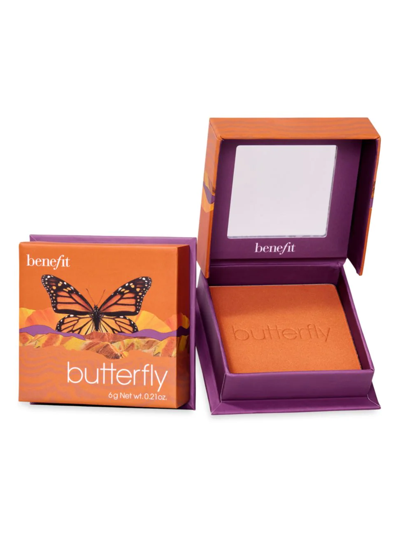 Benefit Cosmetics Wanderful World Silky-soft Powder Blush In Butterfly