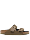 Birkenstock Buckle-fastening Open-toe Sandals In Green
