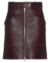 Kenzo Mini Skirts In Deep Purple