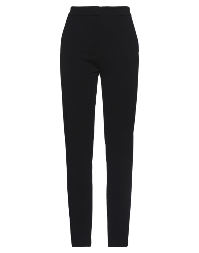 Merci .., Woman Pants Black Size 8 Polyester, Elastane