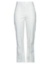 Aspesi Cotton-linen Canvas Pants In White