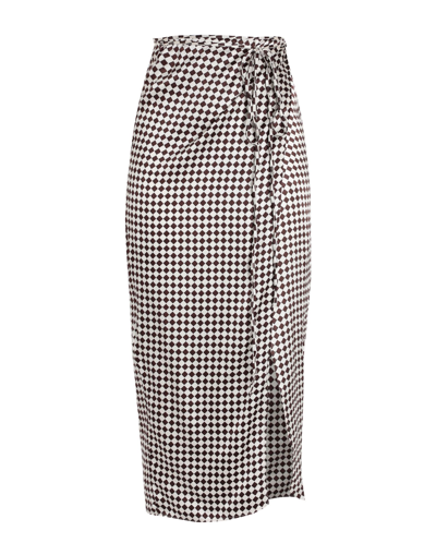 Topshop Long Skirts In White