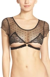 HONEYDEW INTIMATES NICHOLE CAP SLEEVE POINT D'ESPRIT BRALETTE,614046