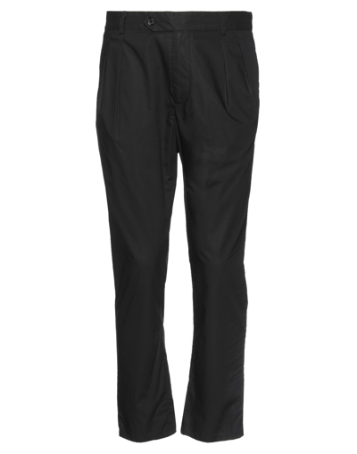 Grey Daniele Alessandrini Pants In Black