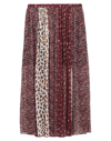 Twinset Long Skirts In Red