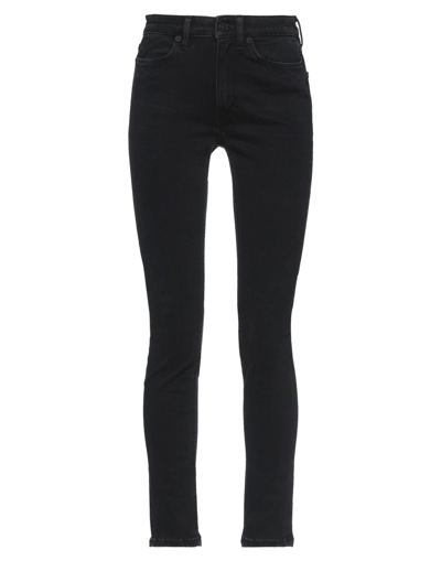 DONDUP DONDUP WOMAN JEANS BLACK SIZE 29 COTTON, RECYCLED POLYETHYLENE, ELASTANE