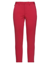 Merci .., Woman Pants Red Size 8 Viscose, Nylon, Elastane