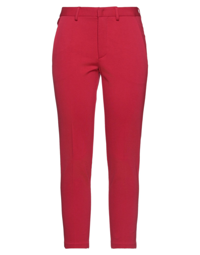 Merci .., Woman Pants Red Size 6 Viscose, Nylon, Elastane In Red