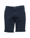 Jack & Jones Man Shorts & Bermuda Shorts Midnight Blue Size S Cotton, Elastane In Blue