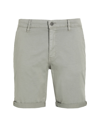 Jack & Jones Man Shorts & Bermuda Shorts Sage Green Size S Cotton, Elastane