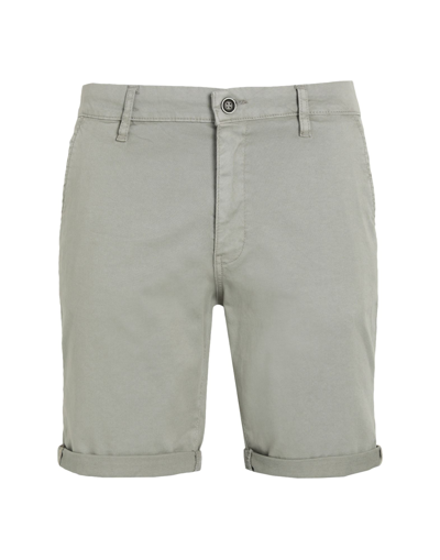 Jack & Jones Man Shorts & Bermuda Shorts Sage Green Size S Cotton, Elastane In Sage Green