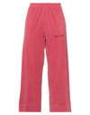 PALM ANGELS PALM ANGELS WOMAN PANTS CORAL SIZE 4 COTTON, POLYAMIDE