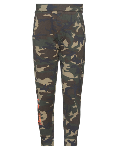 Dsquared2 Pants In Military Green