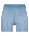 Cotton Citizen Woman Shorts & Bermuda Shorts Sky Blue Size S Cotton, Elastane