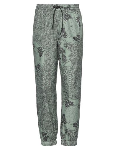 Msgm Pants In Sage Green