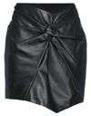 Alexandre Vauthier Mini Skirts In Black