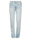 OFF-WHITE OFF-WHITE MAN JEANS BLUE SIZE 31 COTTON, WOOL, ACRYLIC