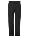 ANN DEMEULEMEESTER ANN DEMEULEMEESTER MAN PANTS BLACK SIZE 40 VIRGIN WOOL