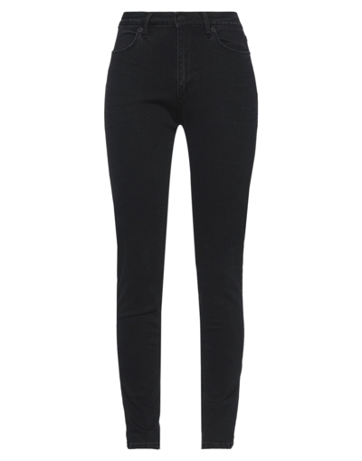 DONDUP DONDUP WOMAN JEANS BLACK SIZE 29 COTTON, RECYCLED POLYESTER, ELASTANE