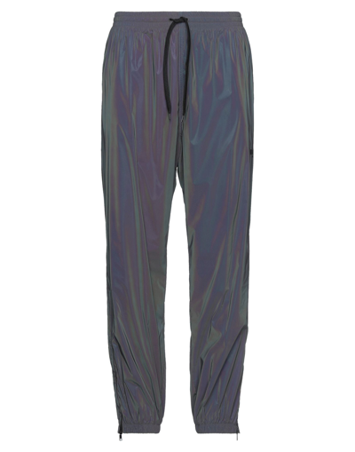 Msgm Pants In Steel Grey