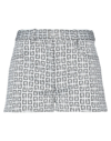 Givenchy Logo-print Cotton Shorts In Black