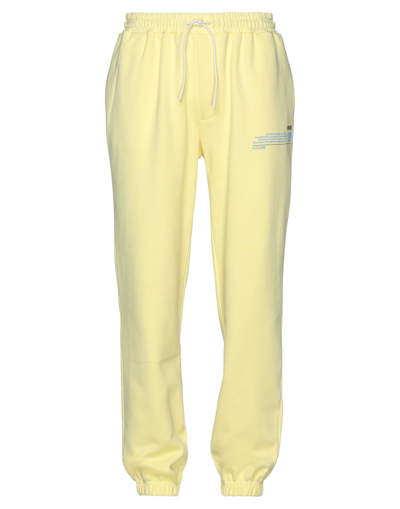 Msgm Pants In Yellow