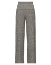 Off-white Woman Pants Black Size 4 Viscose, Polyamide, Wool, Cashmere, Elastane