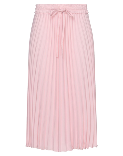 Red Valentino Midi Skirts In Pink