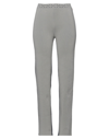 Off-white Woman Pants Grey Size 8 Polyester, Polyamide, Elastane