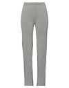 Off-white Woman Pants Grey Size 6 Polyester, Polyamide, Elastane