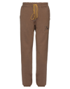 Rhude Drawstring-waist Cotton Track Pants In Beige
