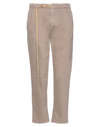 White Sand Pants In Khaki