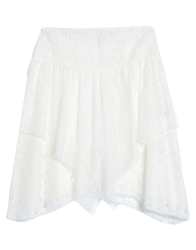 See By Chloé Midi Skirts In White