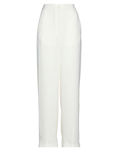 Mm6 Maison Margiela Pants In Ivory