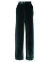 Merci .., Woman Pants Dark Green Size 8 Polyester, Elastane