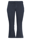 Dondup Cropped Pants In Dark Blue