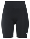 Nike Cz8526 Black Cotton Cycling Short In Black