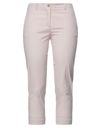 Rosso35 Cropped Pants In Beige