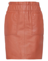 Goosecraft Mini Skirts In Red