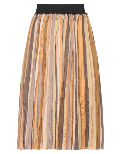 Altea Midi Skirts In Brown