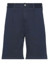 Carhartt Man Shorts & Bermuda Shorts Midnight Blue Size 28 Cotton