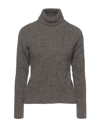 Gabardine Turtlenecks In Beige