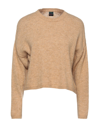 Gabardine Sweaters In Beige