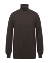Alpha Studio Turtlenecks In Brown