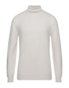 Alpha Studio Turtlenecks In Light Grey