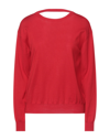 Roberto Collina Sweaters In Red