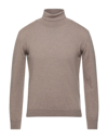 Alessandro Dell'acqua Turtlenecks In Beige